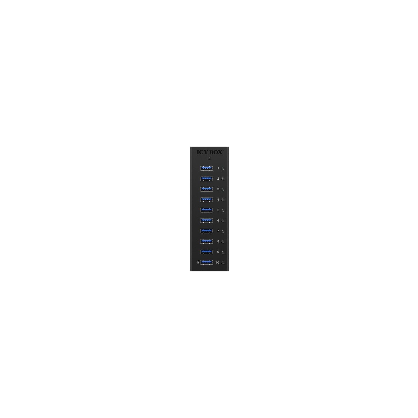 Raidsonic ICY BOX IB-AC6110 10x Port USB 3.0 Hub