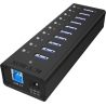 Raidsonic ICY BOX IB-AC6110 10x Port USB 3.0 Hub
