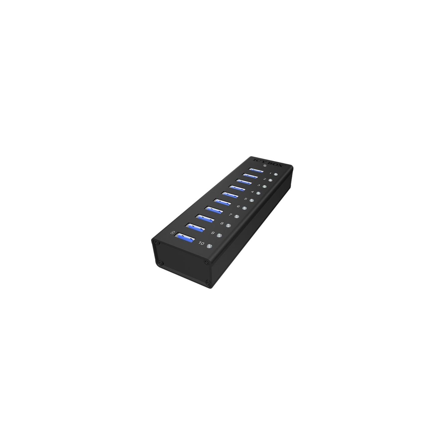 Raidsonic ICY BOX IB-AC6110 10x Port USB 3.0 Hub