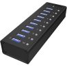 Raidsonic ICY BOX IB-AC6110 10x Port USB 3.0 Hub