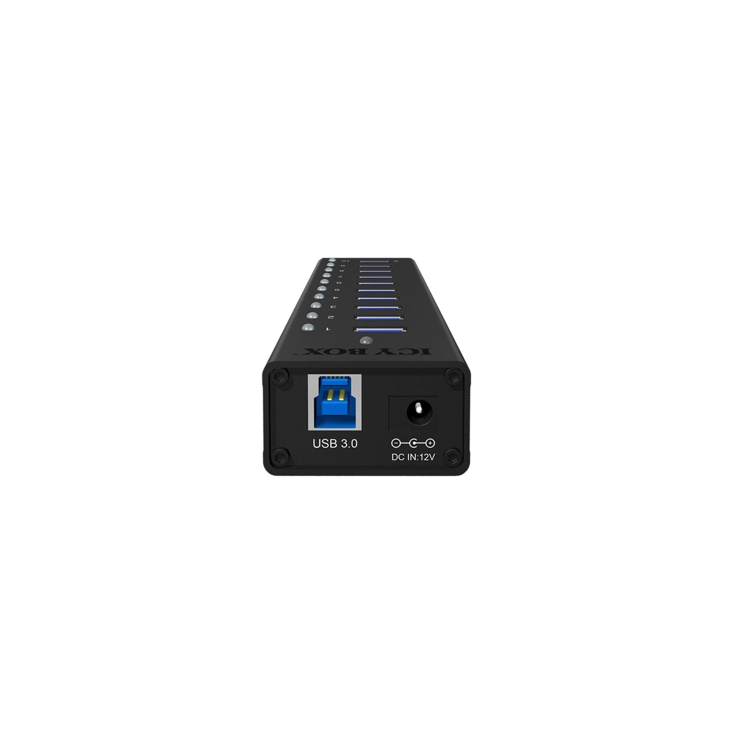 Raidsonic ICY BOX IB-AC6110 10x Port USB 3.0 Hub