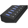 Raidsonic ICY BOX IB-AC6110 10x Port USB 3.0 Hub