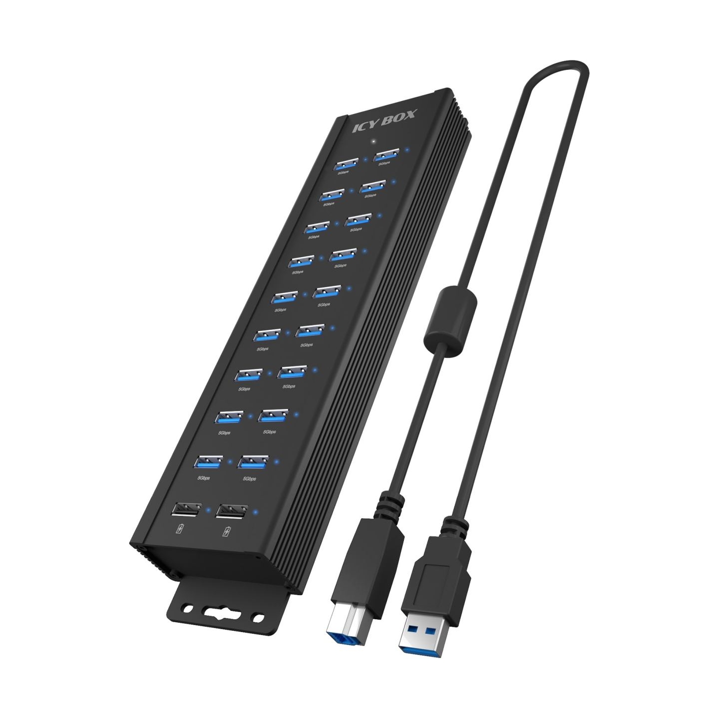 Raidsonic ICY BOX IB-HUB1720-U3 20-in-1 USB HUB