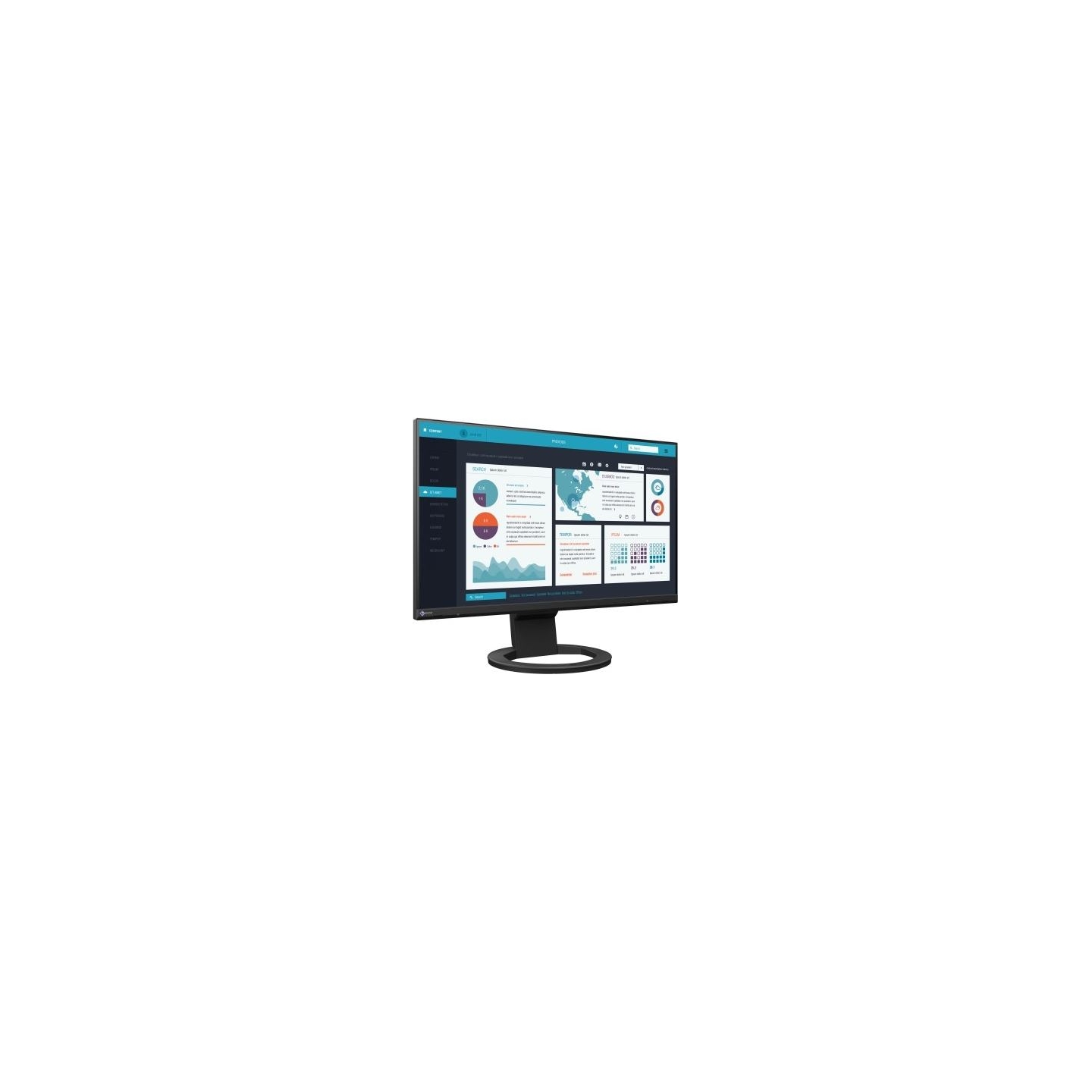 Eizo EV2490EN 23.8" IPS 16:9 1920X1080 USB-C/70W RJ45 KVM (BLACK)