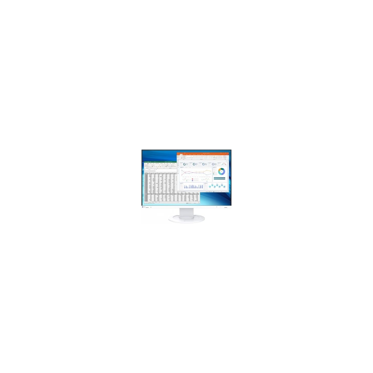 Eizo FLEXSCAN EV2410R 24.1" WUXGA IPS 16:10/DP/DVI-D/HDMI/VGA/5Y WT