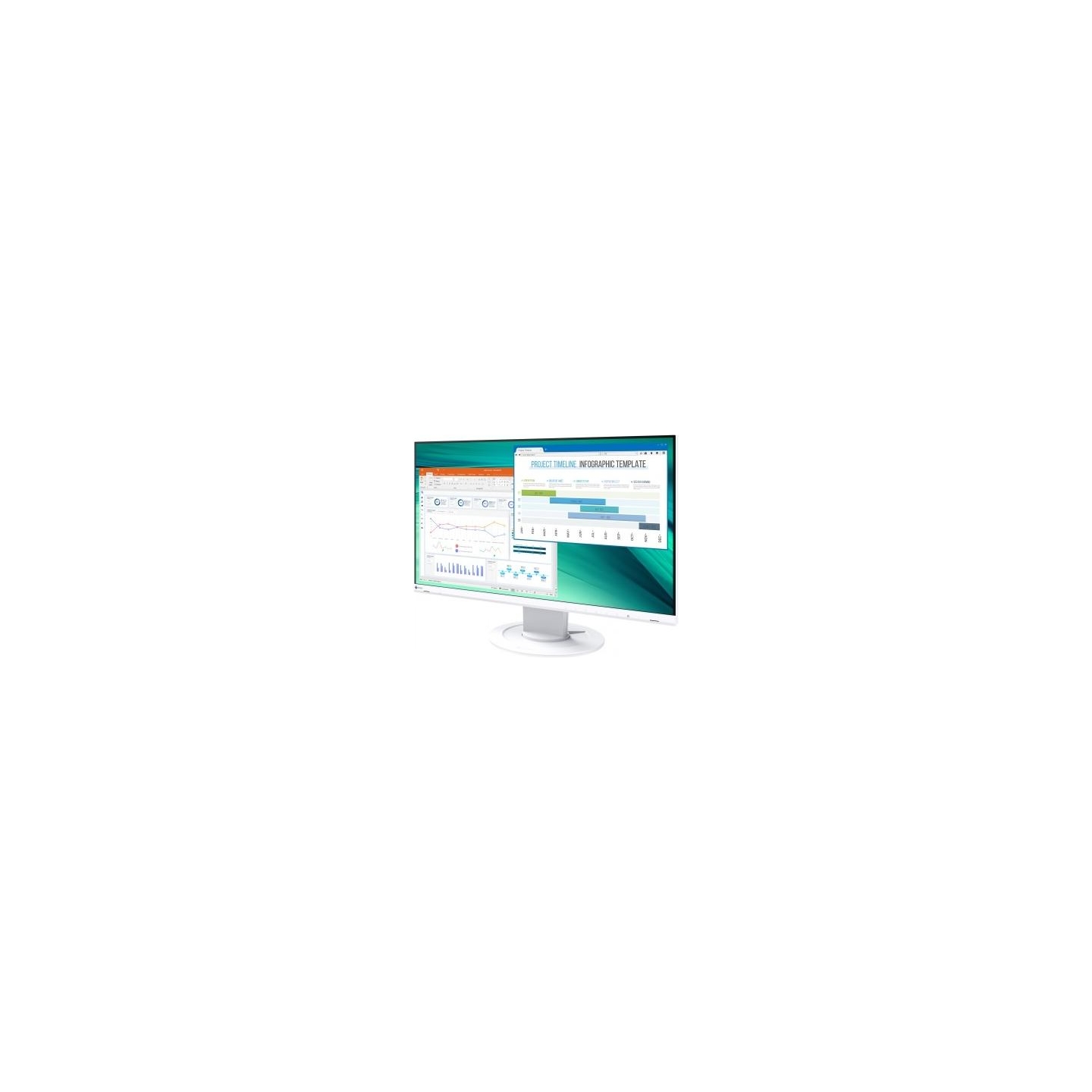 Eizo EV2460EN 23.8" IPS 16:9 1920X1080 SPEAKERS (WHITE)