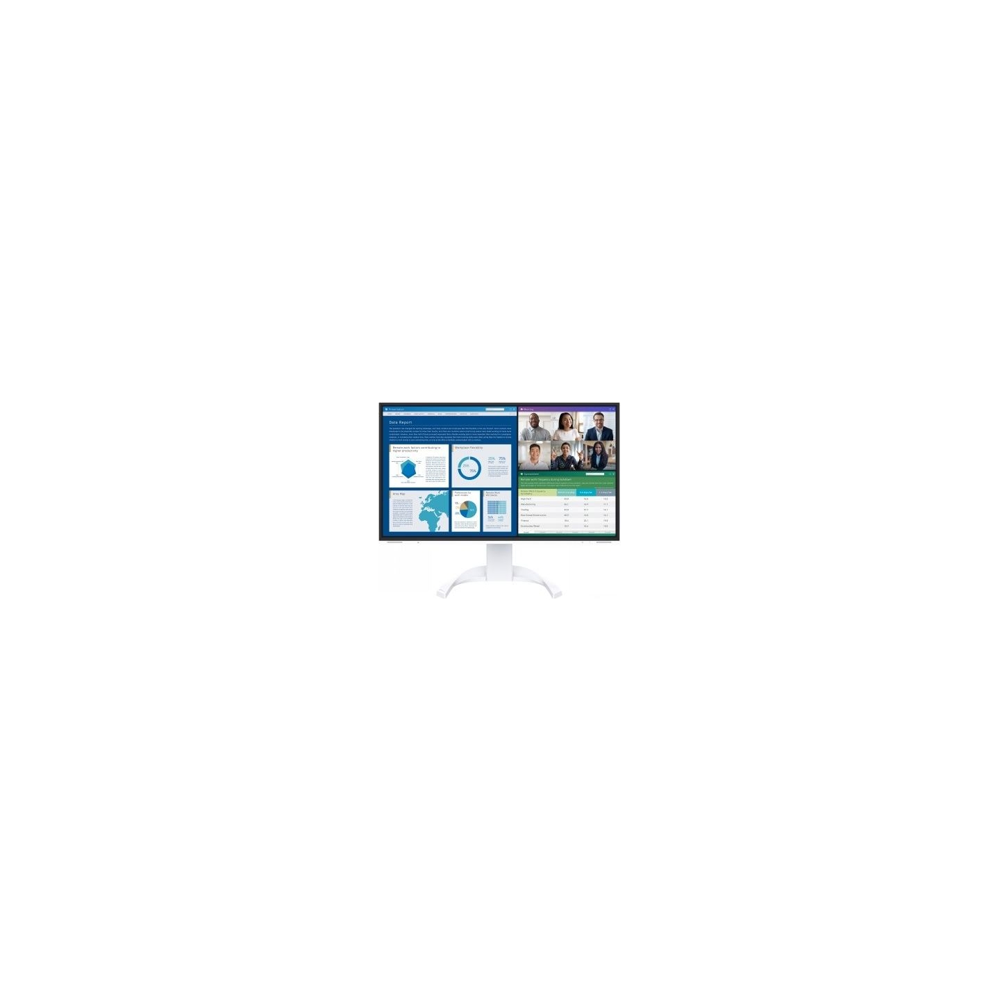 Eizo EV2740X 27" IPS 16:9 3840X2160 USB-C/94W RJ45 (WHITE)