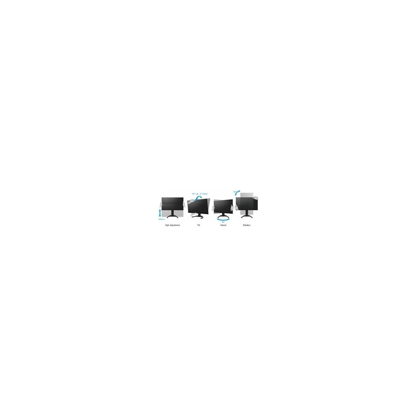 Eizo EV3240X 31.5" IPS 16:9 3840X2160 USB-C/94W RJ45 (BLACK)
