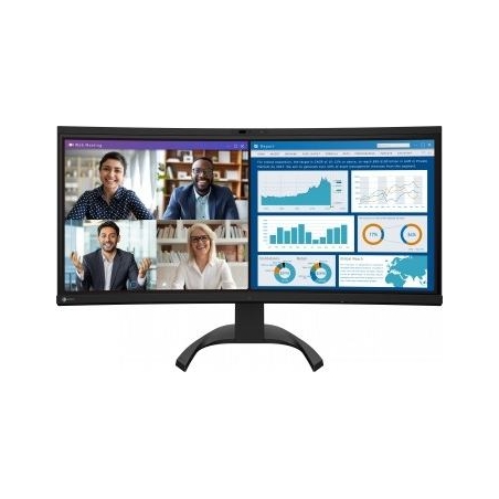 Eizo EV3450X 34.1" IPS 16:9 2440X1440 CURVED USB-C/94W RJ45 CAM (BLACK)
