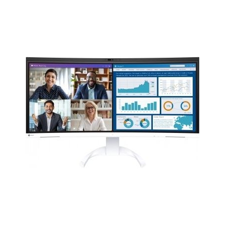 Eizo EV3450X 34.1" IPS 16:9 2440X1440 CURVED USB-C/94W RJ45 CAM (WHITE)