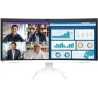 Eizo EV3450X 34.1" IPS 16:9 2440X1440 CURVED USB-C/94W RJ45 CAM (WHITE)