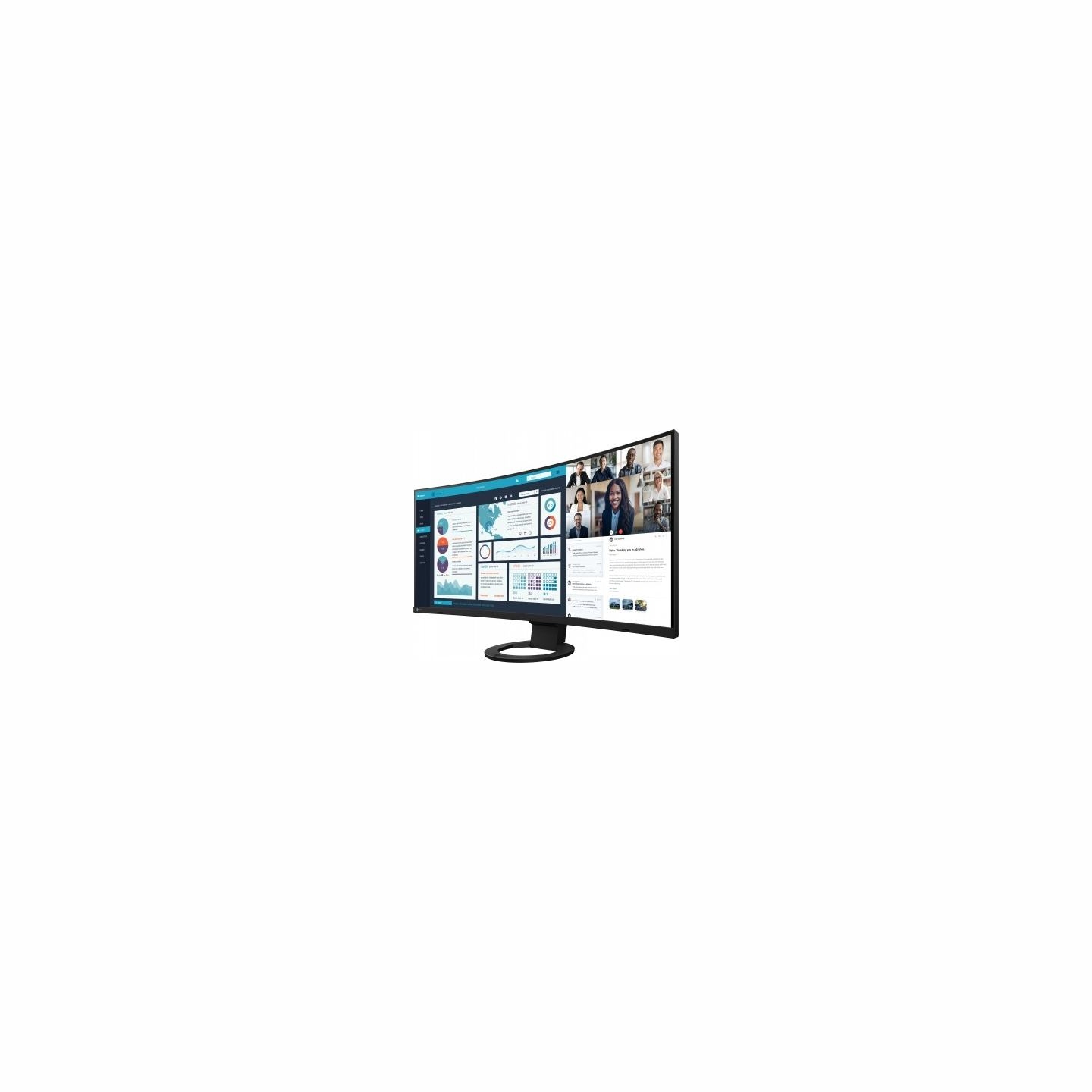 Eizo EV3895EN 37.5" IPS 24:10 3840X1600 CURVED USB-C/85W RJ45 KVM (BLACK)
