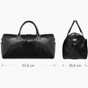 Dbramante1928 KASTRUP 2 WEEKENDER BAG - BLACK (2ND GEN)