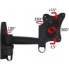 Multibrackets MB FLEXARM 360 II 25KG VESA 75-200 BL