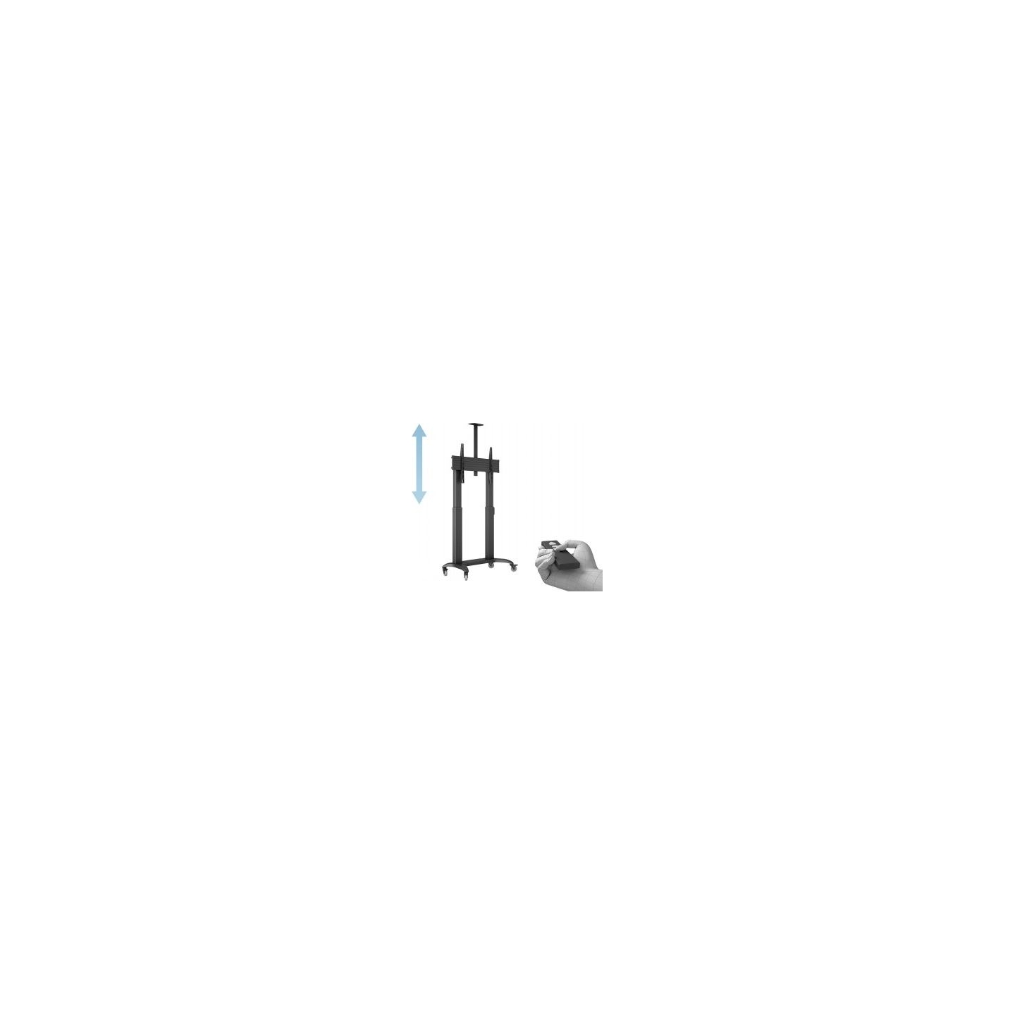 Multibrackets M MOTORIZED PUBLIC FLOORSTAND DUAL PILLAR 180 HD