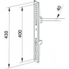 Multibrackets MB PRO SERIES - FIXED ARMS 400MM