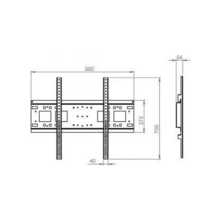Lh-Group Oy LH-GROUP WALL MOUNTMAX.150KG