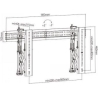 Lh-Group Oy LH-GROUP POP-UP VIDEO WALL MOUNT MAX.45KG 800X400