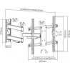 Lh-Group Oy LH-GROUP WALL MOUNT WITH TURN 32-55"
