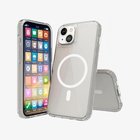 Screenor BUMPER IPHONE 15 PLUS MAGSAFE TRANSPARENT