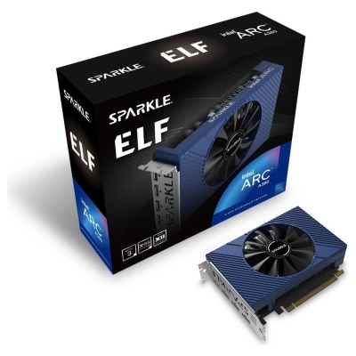 Sparkle Graphics Card|SPARKLE|Intel Arc A380|6 GB|GDDR6|96 bit|PCIE 4.0 8x|GPU 2000 MHz|Single Slot Fansink|1xHDMI|3xDisplayPort