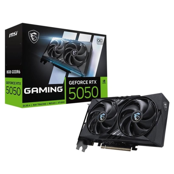 MSI Graphics Card|MSI|NVIDIA|GeForce RTX 5050|8 GB|GDDR6|128 bit|PCI Express x16 5.0|Active|RTX50508GGAMINGOC