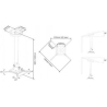Multibrackets MB PROJECTOR CEILING MOUNT 600-1000
