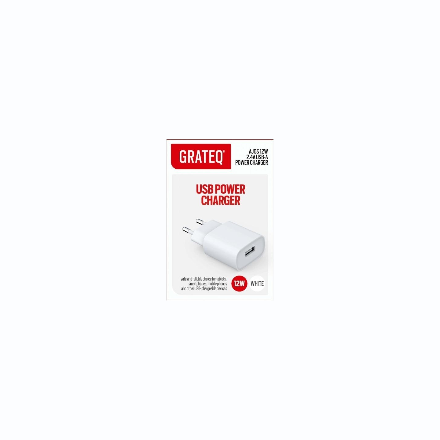 Grateq AJOS CHARGER USB-A 12W