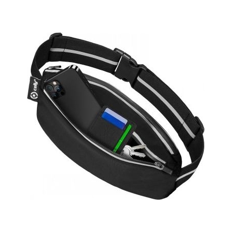 Celly UNIVERSAL WATERPROOF RUN BELT UP TO 6.9", BLACK
