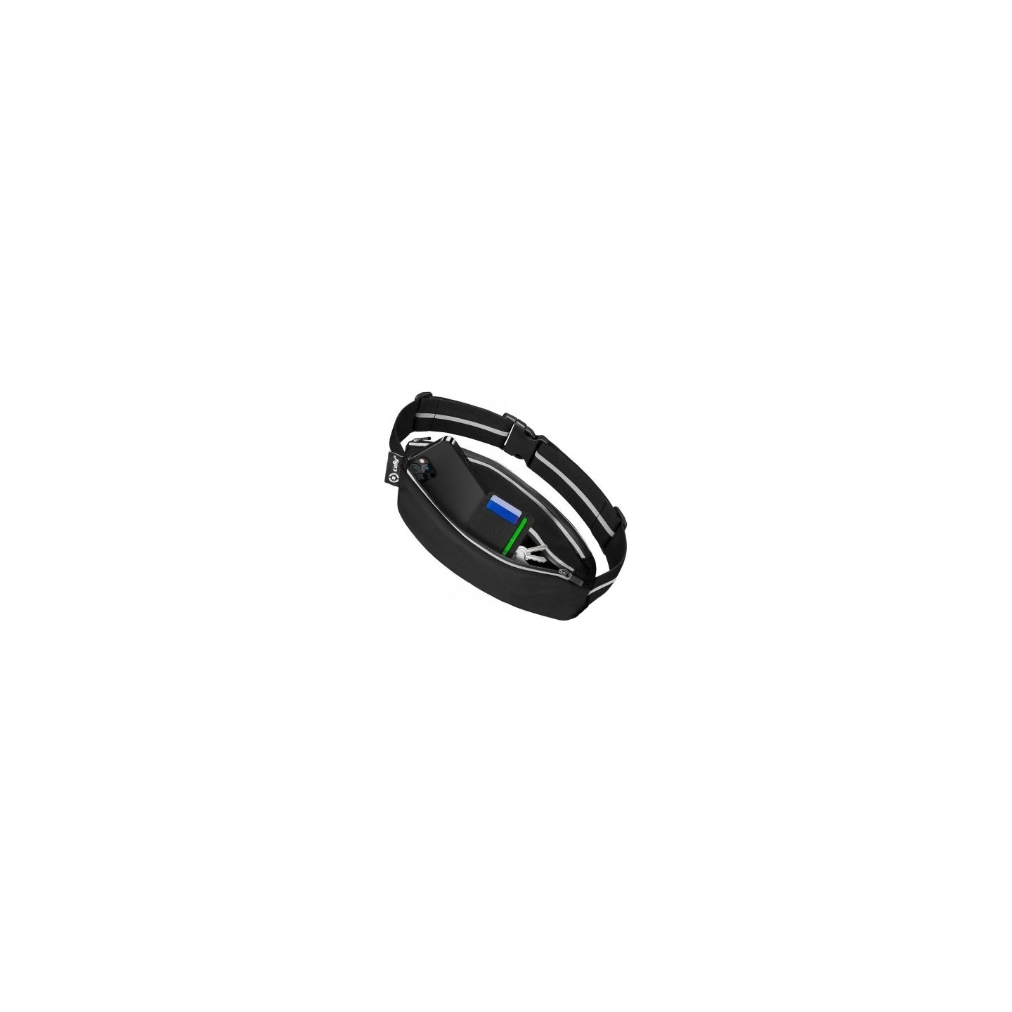 Celly UNIVERSAL WATERPROOF RUN BELT UP TO 6.9", BLACK