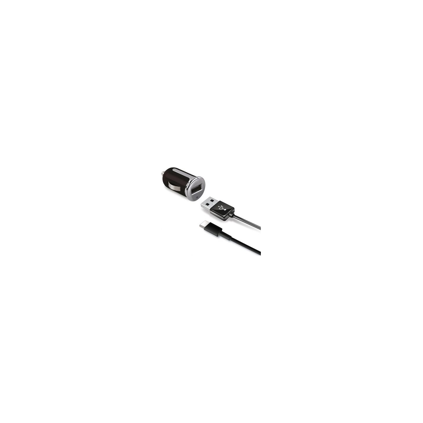 Celly TURBO CAR CHARGER+TYPE-C CABLE