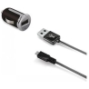 Celly CAR CHARGER TURBO + USBMICRO CABLE