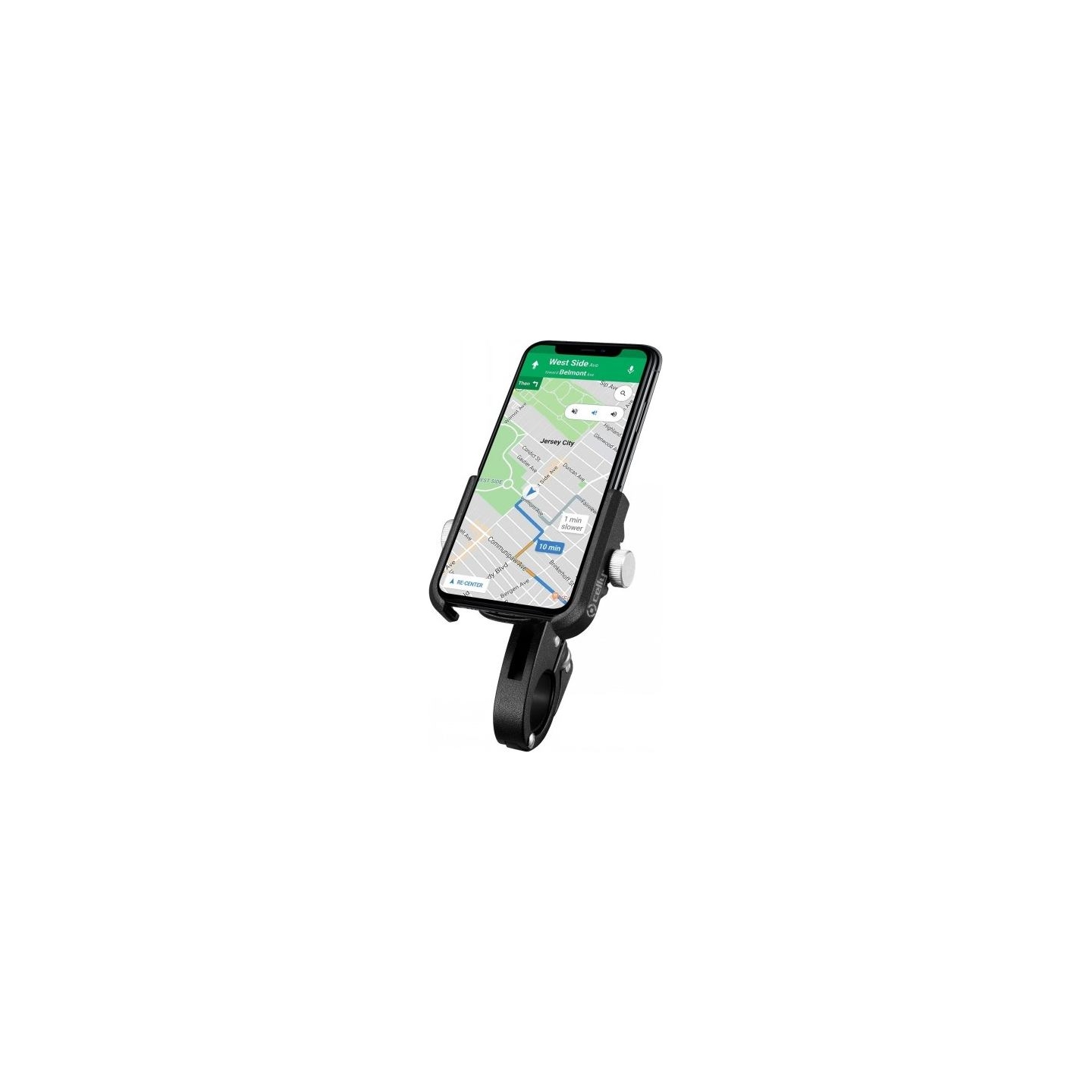 Celly UNIVERSAL ARMOR BIKE HOLDER, BLACK