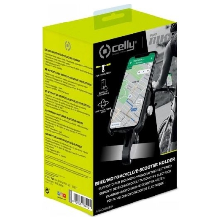 Celly UNIVERSAL ARMOR BIKE HOLDER, BLACK