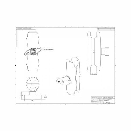 Ram Mounts RAM MEDIUM LENGTH DOUBLE SOCKET ARM FOR D SIZE 2.25" BALLSRAM MEDIUM LENGTH DOUBLE SOCKET ARM FOR D SIZE 2.25" BALLS