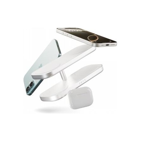 Zens QUATTRO WIRELESS CHARGER PRO 4 WHITE