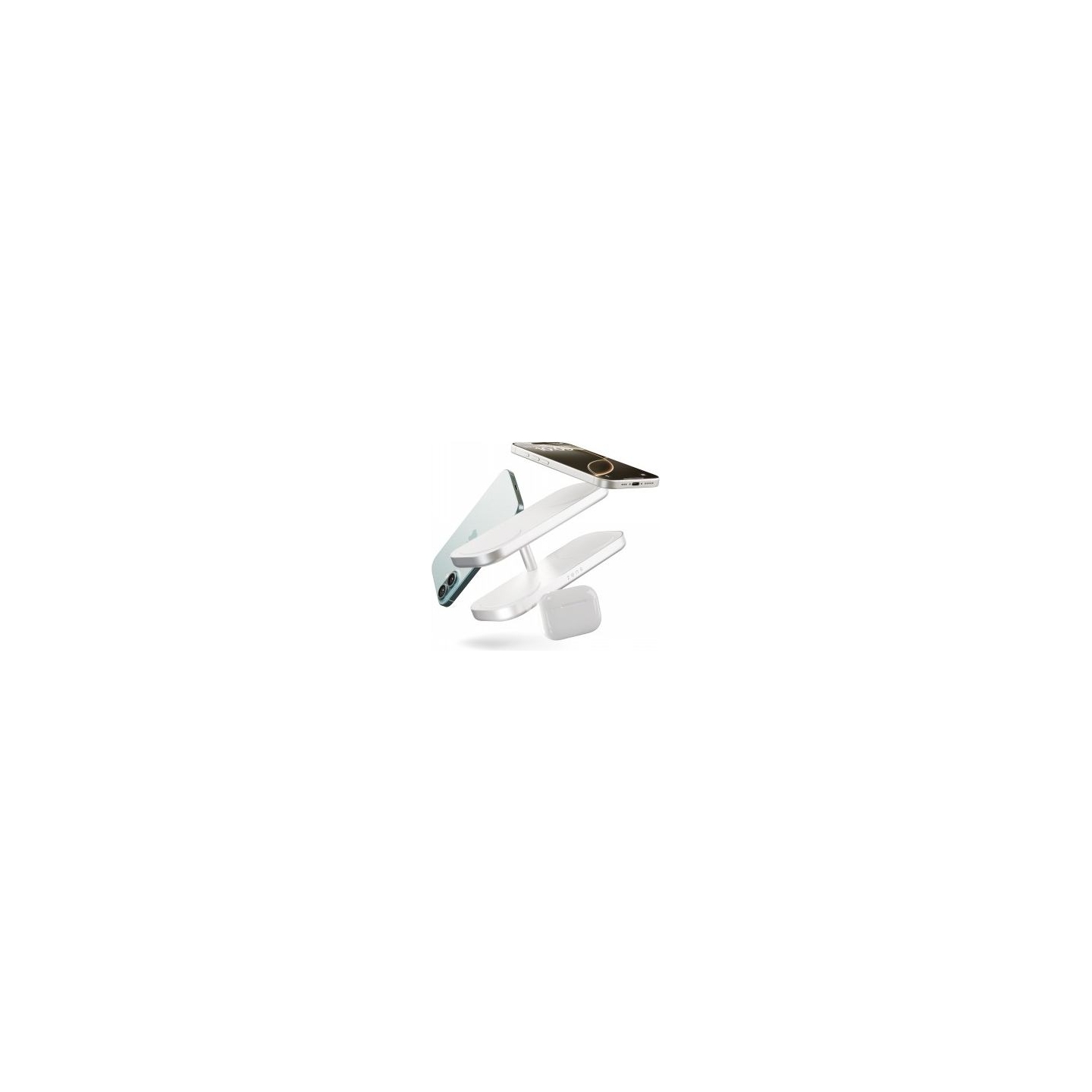 Zens QUATTRO WIRELESS CHARGER PRO 4 WHITE