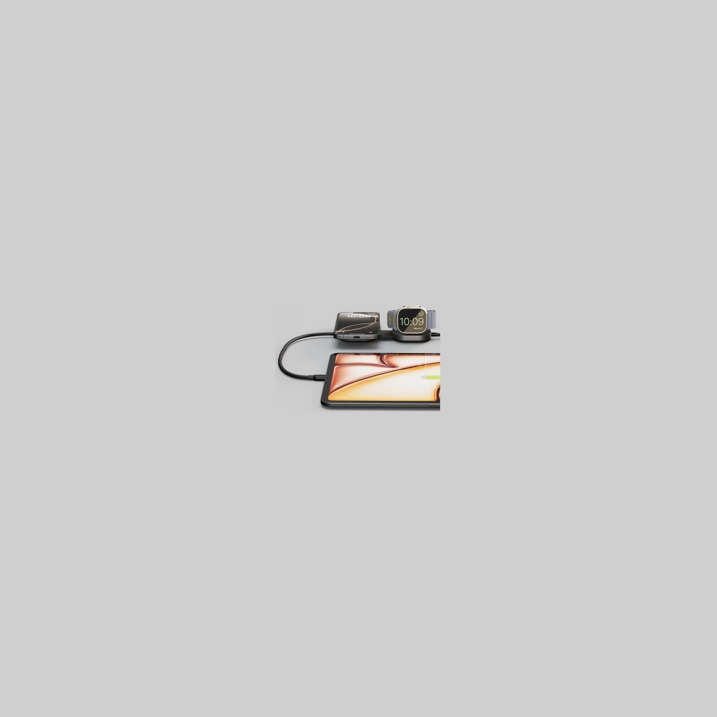 Zens CHARGING CABLE USB C-C PRO 3 BLACK