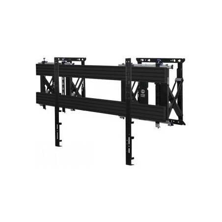 B-Tech Av SOFT-OPEN FULL SERVICE WALL MOUNT FOR XXL DISPLAYS - BLACK