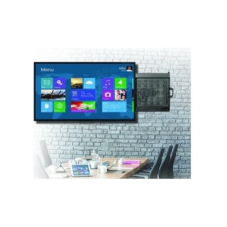 B-Tech Av FLAT SCREEN WALL MOUNT WITH SLIDE-OUT AV STORAGE TRAY (VESA 600 X 400)