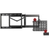 B-Tech Av FLAT SCREEN WALL MOUNT WITH SLIDE-OUT AV STORAGE TRAY (VESA 600 X 400)