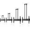 B-Tech Av EXTRA-LARGE UNIVERSAL FLAT SCREEN CEILING MOUNT (VESA 1100 X 700) - 1.5M Ø50MM POLES