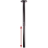 B-Tech Av SYSTEM 2 - CEILING MOUNT WITH Ø50MM ADJUSTABLE EXTENSION POLE - 0.6M TO 1M POLE