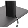 B-Tech Av SYSTEM X - UNIVERSAL DUAL STACK FLAT SCREEN FLOOR STAND (VESA 600 X 400) - 2.4M