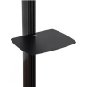 B-Tech Av SYSTEM X - UNIVERSAL DUAL STACK FLAT SCREEN FLOOR STAND (VESA 600 X 400) - 2.4M