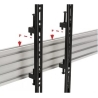 B-Tech Av SYSTEM X - VESA 400 FLAT SCREEN INTERFACE ARMS FOR BT8390 (PAIR)