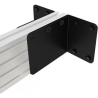 B-Tech Av SYSTEM X - WALL-TO-WALL MOUNTING BRACKETS FOR BT8390 - 4PCS