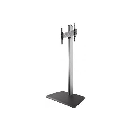 B-Tech Av SYSTEM X - UNIVERSAL FLAT SCREEN FLOOR STAND (VESA 600 X 400) - 1.8M
