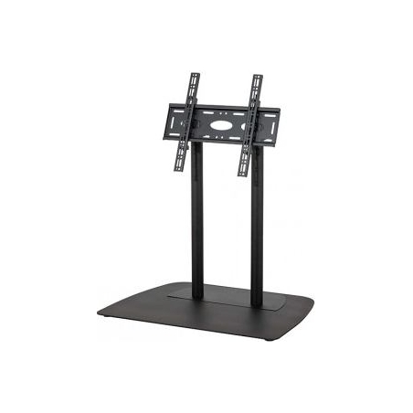 B-Tech Av SYSTEM X - UNIVERSAL LOW LEVEL FLAT SCREEN FLOOR STAND (VESA 600 X 400) - 0.75M Ø50MM POLES
