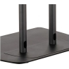 B-Tech Av SYSTEM X - UNIVERSAL LOW LEVEL FLAT SCREEN FLOOR STAND (VESA 600 X 400) - 0.75M Ø50MM POLES
